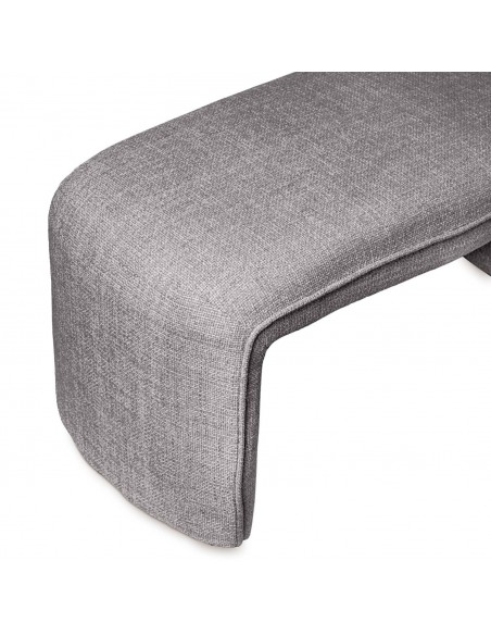 Banco de design minimalista CATANIA, tecido tango