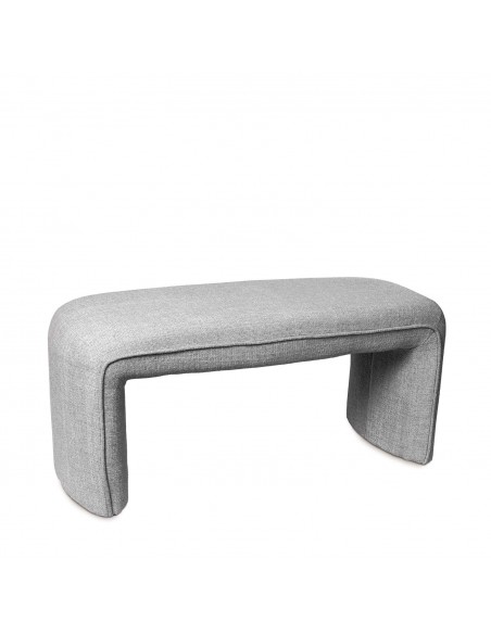 Banqueta de diseño minimalista CATANIA, tejido tango