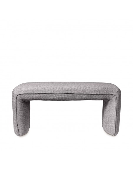 Banco de design minimalista CATANIA, tecido tango