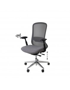 Cadeira de escritório ergonómica ROTTERDAM, giratória,...