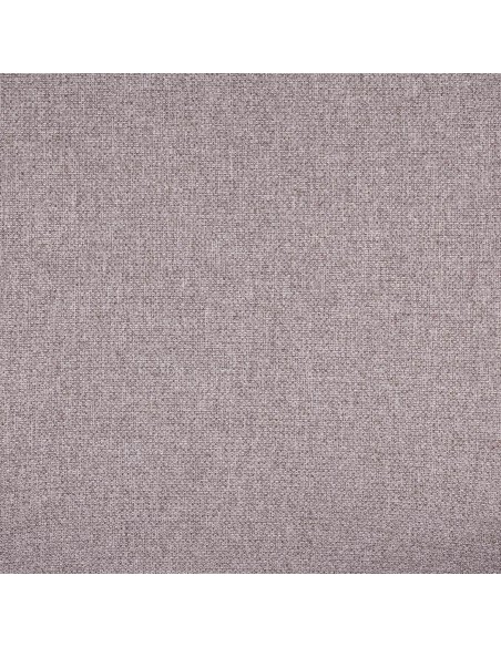 Silla oficina ergonómica BRITISH, giratoria, tejido taupe y metal gris