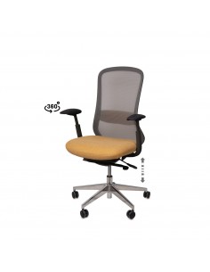 Cadeira de escritório ergonómica ROTTERDAM, giratória,...