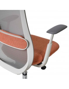 Silla oficina ergonómica EMORY, giratoria, tejido... 2