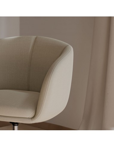 Silla de escritorio de diseño Arizona, tejido...