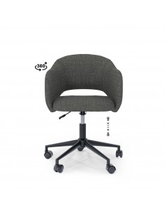 Silla de escritório de diseño TALLIN, tejido pearl en...