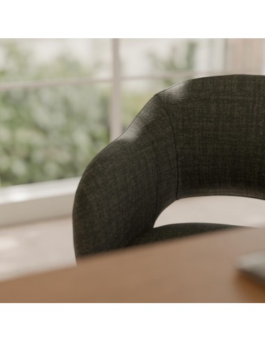 Silla de escritório de diseño TALLIN, tejido...