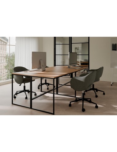 Silla de escritório de diseño TALLIN, tejido...