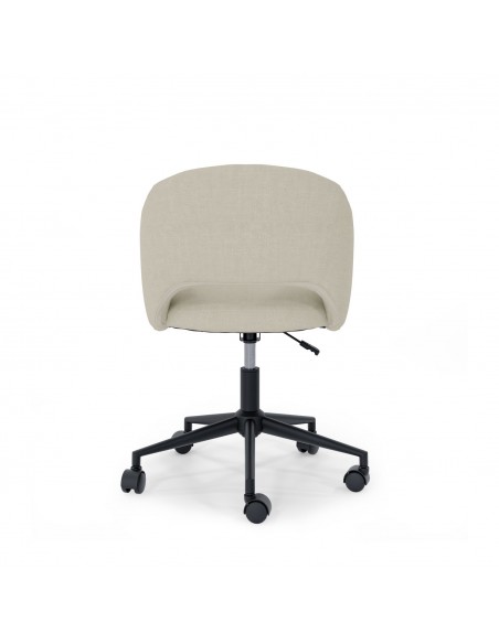 Silla de escritório de diseño TALLIN, tejido pearl en beige