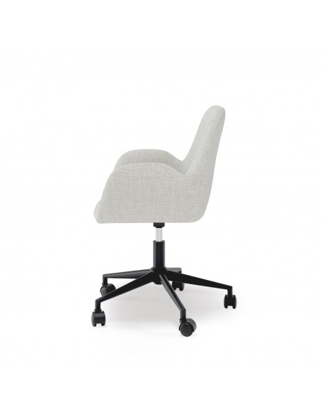Silla de escritório de diseño IRVINE ,tejido pearl gris claro