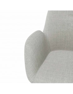 Silla de escritório de diseño IRVINE ,tejido pearl gris... 2
