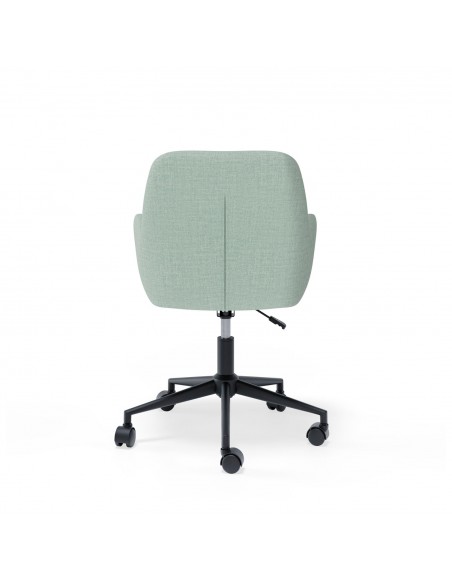 Silla de escritório de diseño IRVINE, tejido pearl en menta
