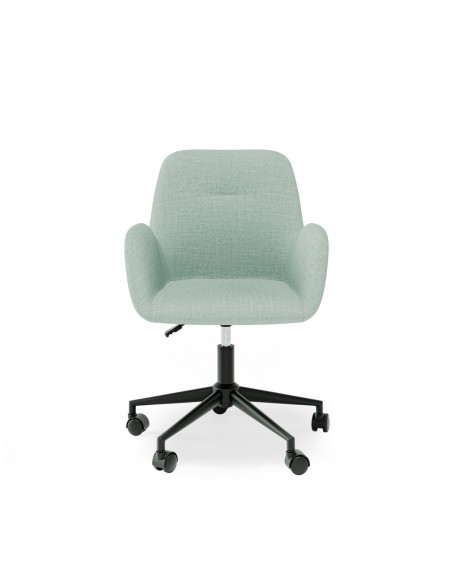 Silla de escritório de diseño IRVINE, tejido pearl en menta