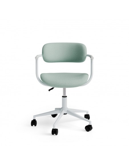 Cadeira de escritório OXFORD design minimalista, tecido menta