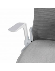 Silla de oficina diseño minimalista MANCHESTER, gris... 2