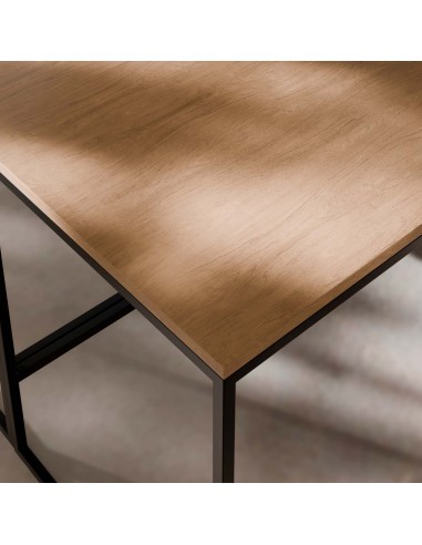 Escritorio minimalista HUDSON 120 x 60, roble y...