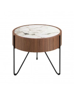 Angel Cerdá 2139, mesa de canto redonda 50 x 38, mármore...