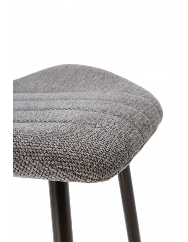 Banqueta de design MULI 65, encosto em tecido...