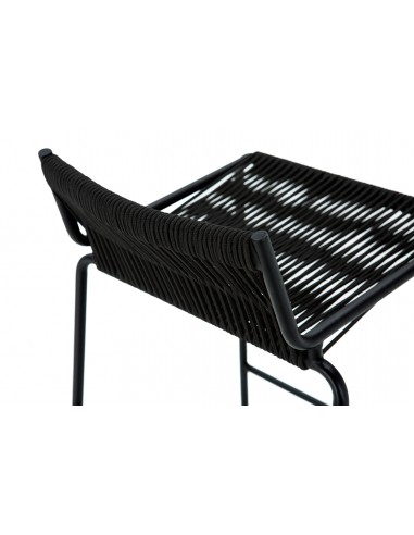 Taburete exterior en cuerda EMILY 65 y base de...