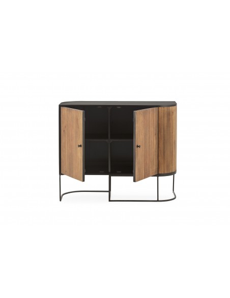 Aparador colonial CURVE 110 x 90, madera de mango y metal