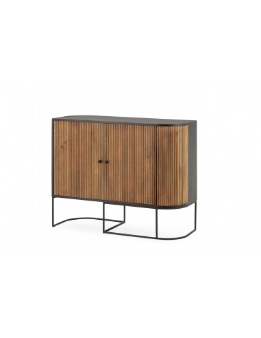 Aparador colonial CURVE 110 x 90, madera de mango y metal