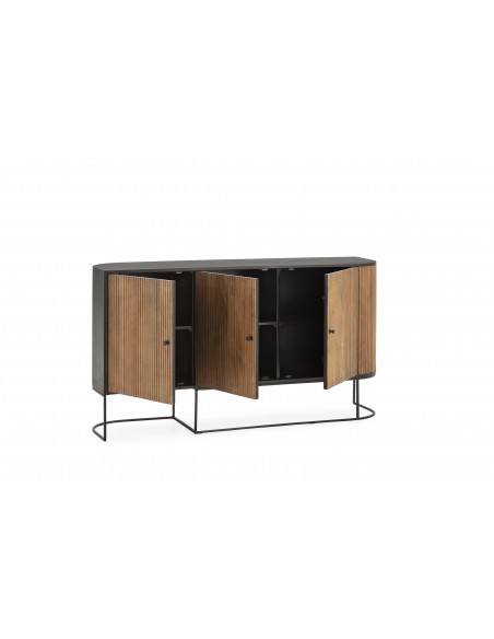 Aparador colonial CURVE 165 x 90, madera de mango y metal