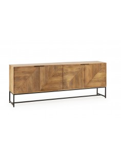 Aparador étnico Nereida 210 x 40 x 80, madera mango y...