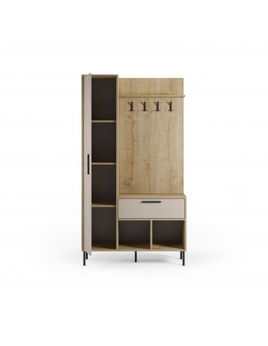 Recibidor con perchero HEIDY 195 x 108,...