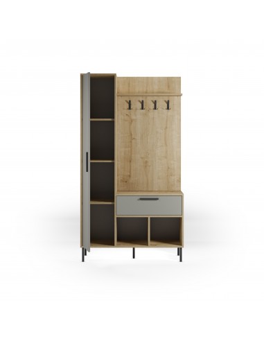 Móvei de hall com bengaleiro HEIDY 195 x 108,...