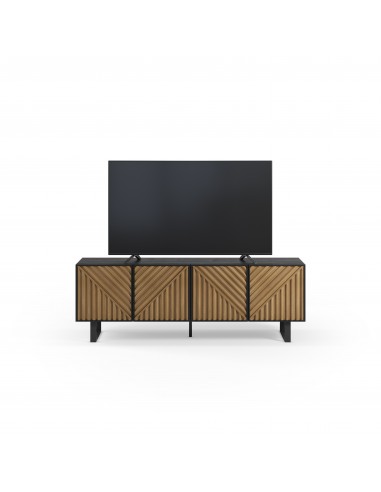 Mueble de TV ALANA 161 x 55, en melamina roble...