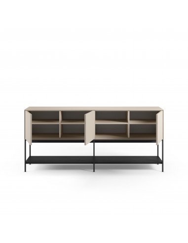 Aparador design AMIRA 180 x 80, melamina creme...