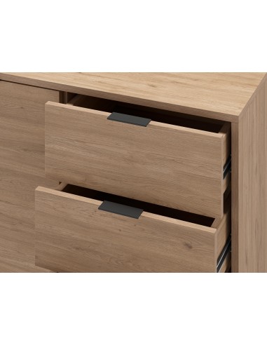 Aparador contemporáneo ARIEL 140 x 80, melamina...