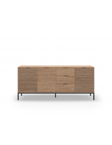 Aparador moderno ARIEL 180 x 80, melamina sepet...