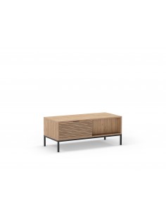 Mesa de centro moderna ARIEL 110 x 45, 2 cajones en...