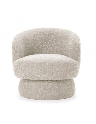 Sillón giratório de diseño curvilíneo DALI en...