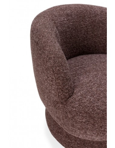 Poltrona giratória de design curvilíneo DALI em...