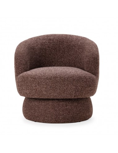 Sillón giratório de diseño curvilíneo DALI en...