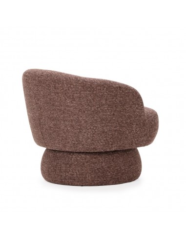 Sillón giratório de diseño curvilíneo DALI en...