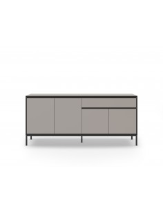 Aparador moderno LORENZA 180 x 80, melamina crema y... 2
