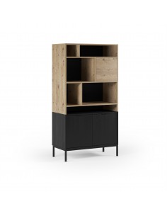 Estante de design MARION 90 x 170, 3 portas e 6...