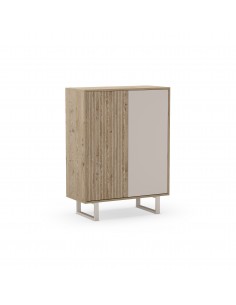 Aparador cubo de diseño MILLAY 90 x 120, 2 puertas, color...