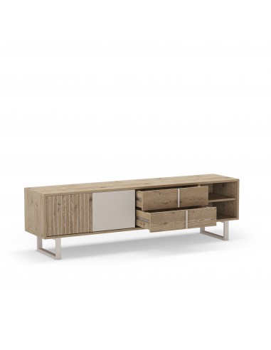 Mueble de TV de diseño MILLAY 180, 2 puertas,2...