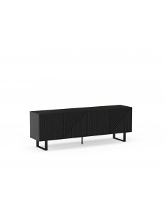 Mueble de TV minimalista PETA 160 x 55, color negro,...