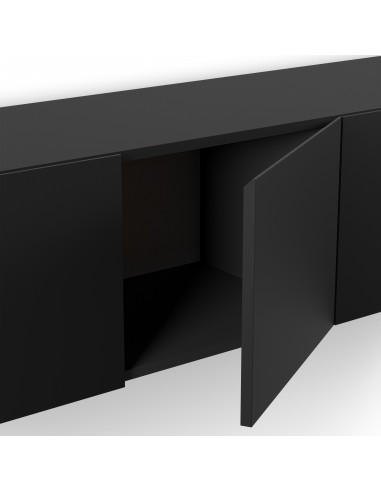 Mueble minimalista de TV suspendido a pared...