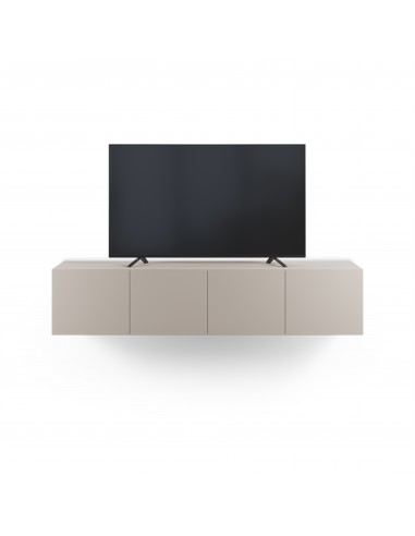 Mueble minimalista de TV suspendido a pared...