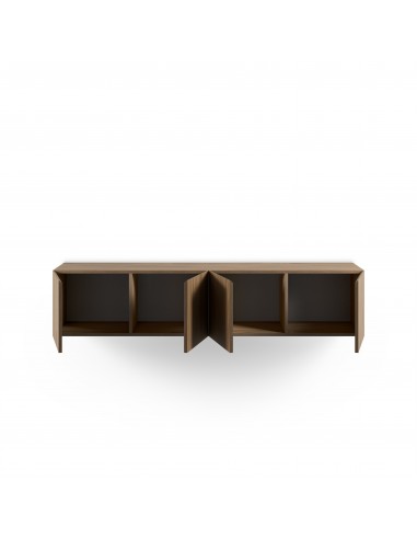 Mueble minimalista de TV suspendido a pared...