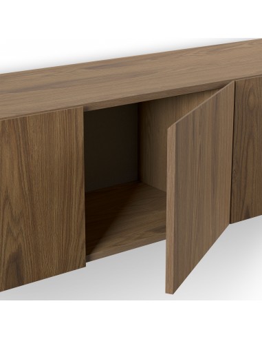 Mueble minimalista de TV suspendido a pared...