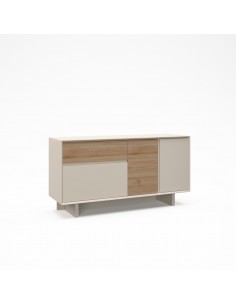 Aparador de diseño CARPI 146, 3 puertas y 1 cajón, color...
