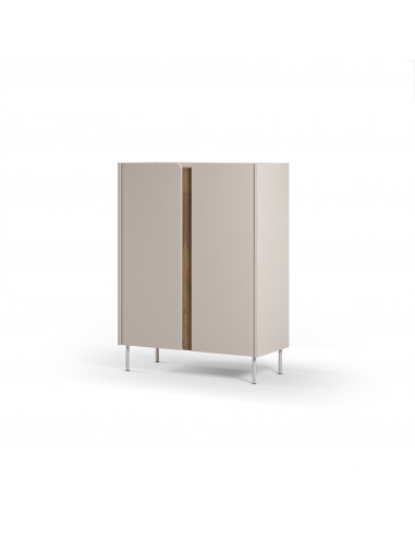 Aparador cubo alto de design LUCILE 90 em cor...