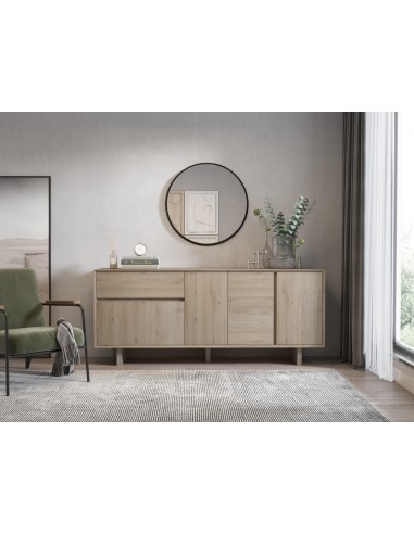 Aparador de diseño CARPI 180, 4 puertas y 1...