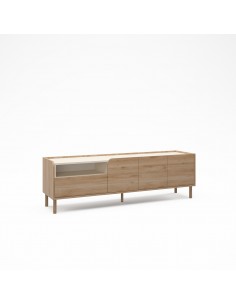 Mueble de TV de diseño MONZA 180 color roble y visón